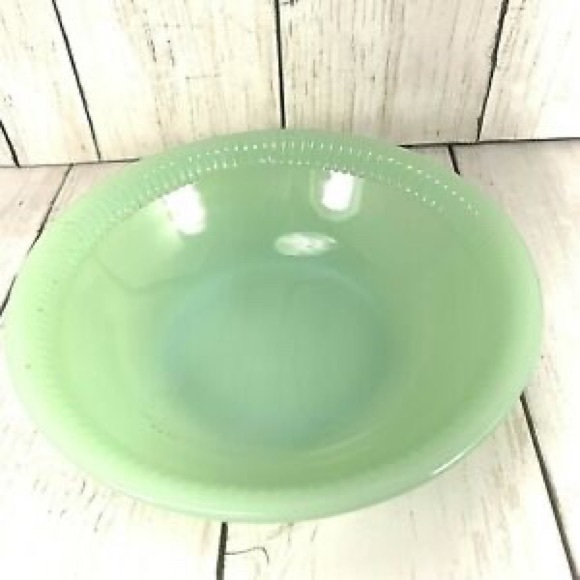 Fire King Jadeite Jane Ray Cereal Bowl (1) - Picture 7 of 7